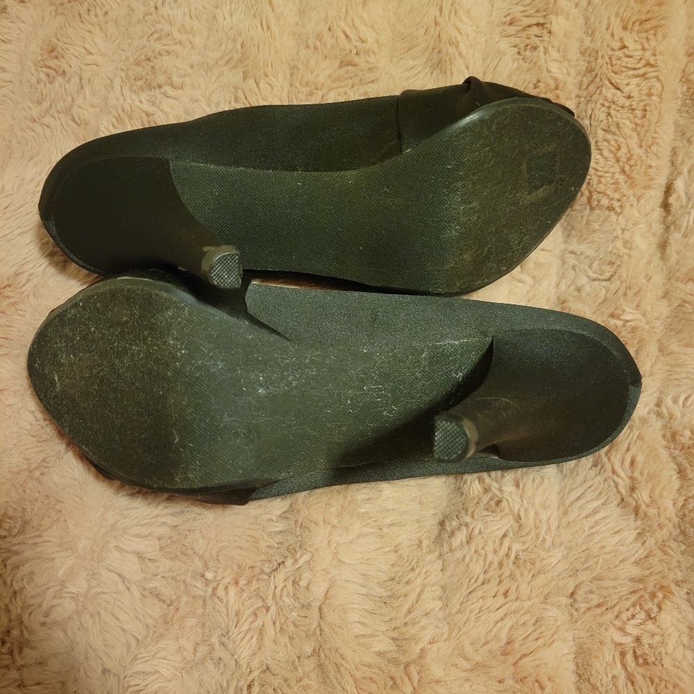 Michaelangelo Diana Peep Toe High Heels - Picture 8 of 11